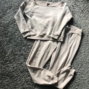 Fleece pant set